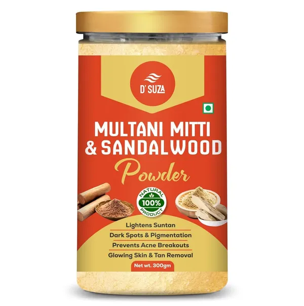 Multani_Mitti_Powder_|_Natural_Fuller's_Earth_for_Face_&_Hair_|_Removes_Dead_Skin,_Cleanses_Pores,_Reduces_Dandruff_&_Scalp_Itchiness_|_Soft_&_Glowing_Skin_(300g,_Multani_Mitti_Powder)