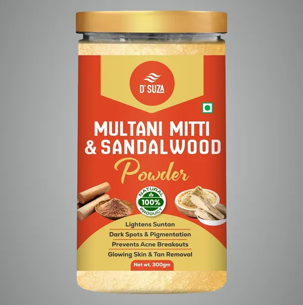 Multani_Mitti_Powder_|_Natural_Fuller's_Earth_for_Face_&_Hair_|_Removes_Dead_Skin,_Cleanses_Pores,_Reduces_Dandruff_&_Scalp_Itchiness_|_Soft_&_Glowing_Skin_(300g,_Multani_Mitti_Powder)