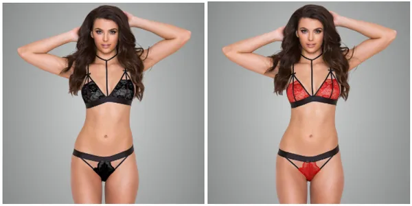 Red_&_Black_Bikini_Lingerie_Set_For_Women_(Pack_of_2)