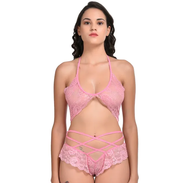 Light_Pink_Sheer_Lingerie_Set_For_Women