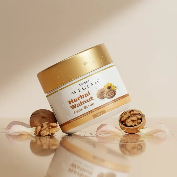 WeGlam_Herbal_Walnut_Face_Scrub-_100_GM
