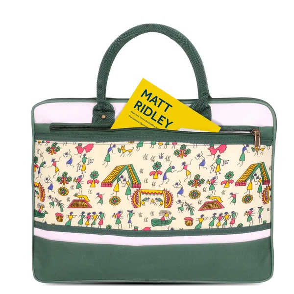Multicolor_Jute_Printed_Fits_Up_To_16_In_Laptops_3_Compartments_12X16X4_In_Shoulder_&_Hand_Laptop_Messenger_Bag_For_Unisex
