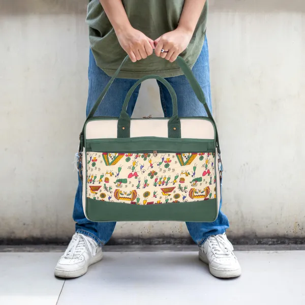 Multicolor_Jute_Printed_Fits_Up_To_16_In_Laptops_3_Compartments_12X16X4_In_Shoulder_&_Hand_Laptop_Messenger_Bag_For_Unisex