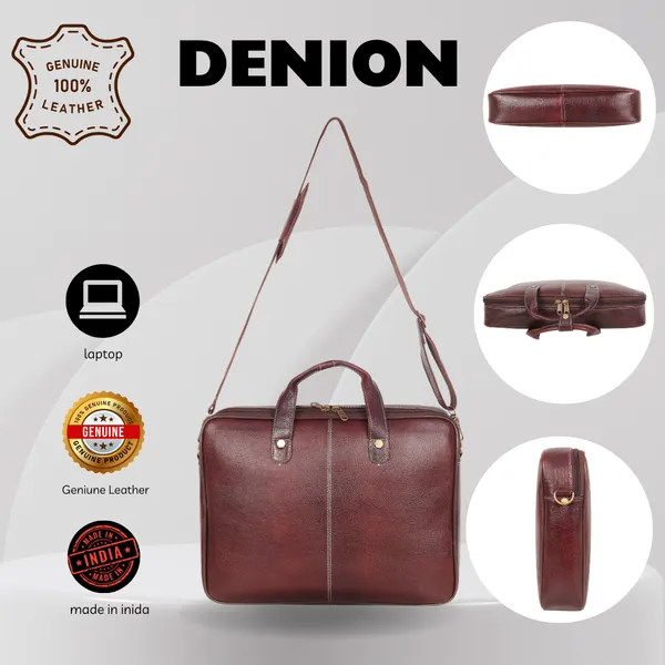 Premium_Genuine_Leather_Laptop_Bag_–_Slim_Design_with_Single_Front_Pocket