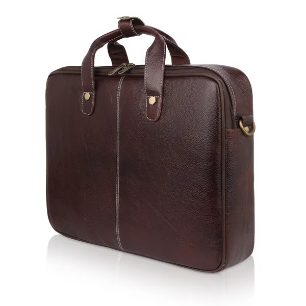 Premium_Genuine_Leather_Laptop_Bag_–_Slim_Design_with_Single_Front_Pocket