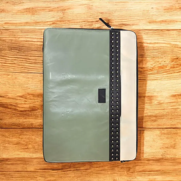 A4_Size_Green_&_Cream_File_Folder_–_Professional_Document_Organizer_by_Denion