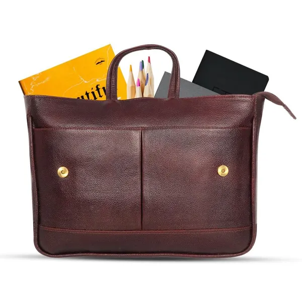 Reddish_Brown_Professional_Leather_Laptop_Messenger_Bag_For_Men