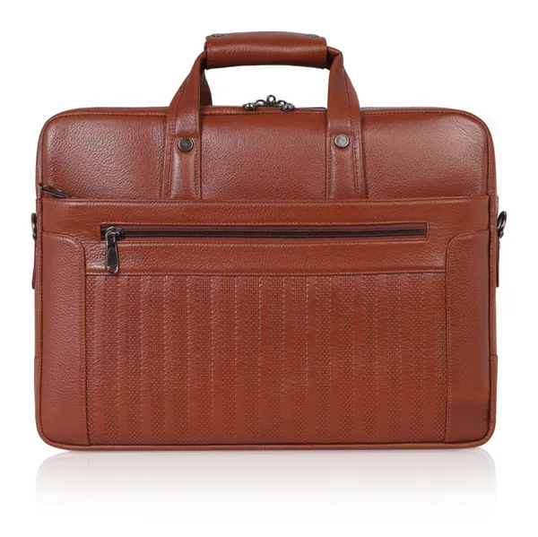 Tan_Genuine_Leather_With_Shoulder_Strap_Executive_Office_Laptop_Bag_For_Men
