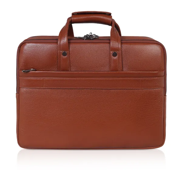 Tan_Genuine_Leather_With_Shoulder_Strap_Executive_Office_Laptop_Bag_For_Men
