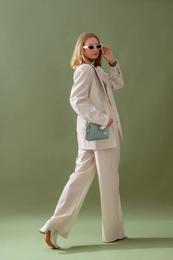 Green_Leather_Compact_With_Vintage_Gold_Detailing_Shoulder_Sling_&_Crossbody_Bag_For_Women