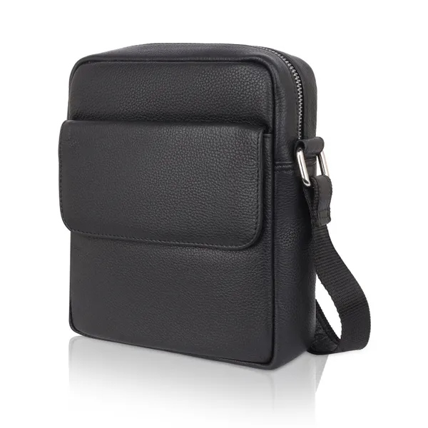 Black_Leather_Crossbody_Stylish_Shoulder_&_Messenger_Bag_For_Women