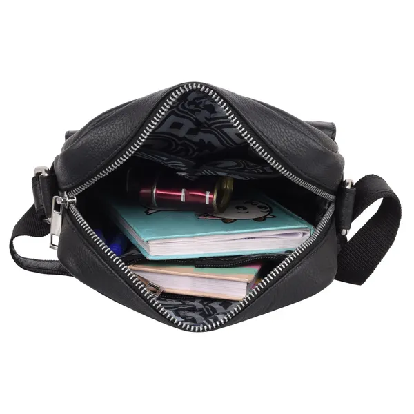 Black_Leather_Crossbody_Stylish_Shoulder_&_Messenger_Bag_For_Women