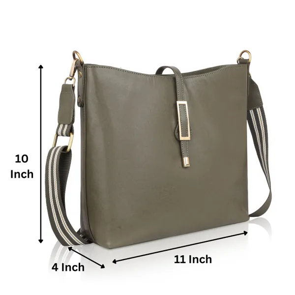 Olive_Green_Leather_Crossbody_Stylish_Shoulder_Sling_Bag_Bag_For_Women