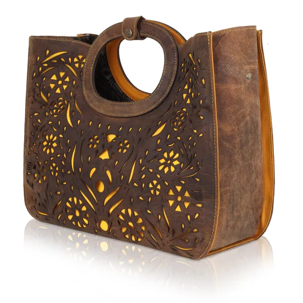 Brown_Unique_An_Intricate_Laser-Cut_Floral_On_Rich_Leather_Tote_Bag_For_Women