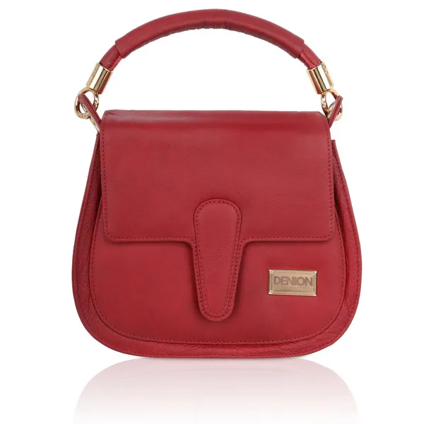 Red_Classic_Leather_Laptop_Bag_With_Dual_Handles_For_Women