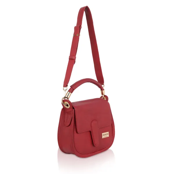 Red_Classic_Leather_Laptop_Bag_With_Dual_Handles_For_Women
