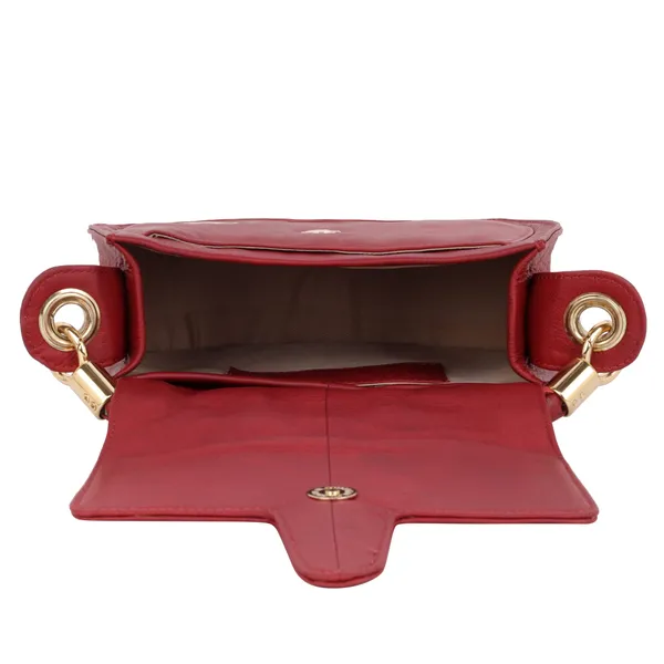 Red_Classic_Leather_Laptop_Bag_With_Dual_Handles_For_Women