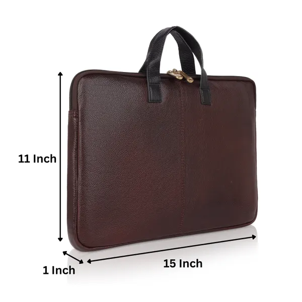 Brown_Classic_Leather_Laptop_Bag_With_Dual_Handles_For_Women