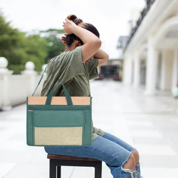 Green_Jute_Fits_Up_To_16_In_Laptops_3_Compartments_12X16X4_In_Professional_Shoulder_&_Hand_Laptop_Messenger_Bag_For_Women