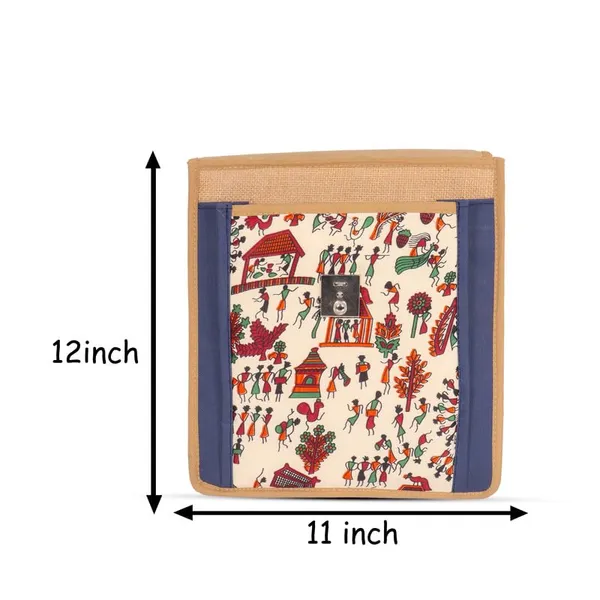 Multicolor_Printed_Jute_Fits_Up_To_12_In_Devices_3_Compartments_(14X12X4_In)_Professional_Laptop_&_Tablet_Messenger_Bag_For_Women