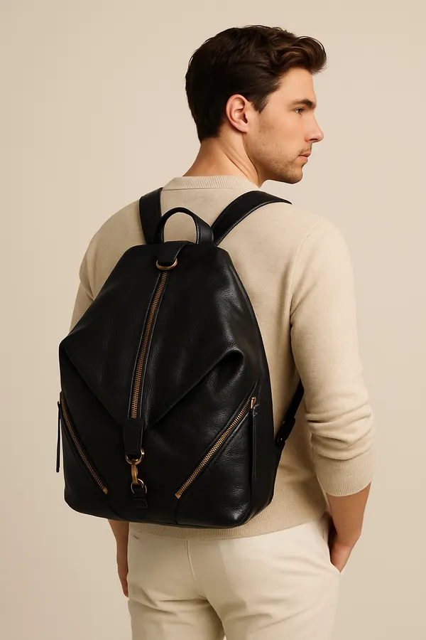 Genuine_Leather_Backpack_for_Students_–_Unisex_Design_for_School,_College_&_Daily_Use
