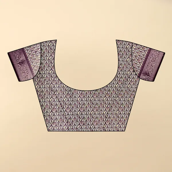 Purple_Cotton_Silk_Printed_Batik_Saree_for_Women