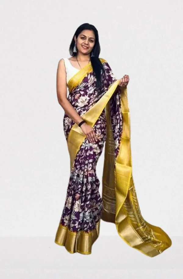 Purple_Cotton_Blend_Self_Design_Bollywood_Pure_Regular_Saree_For_Women