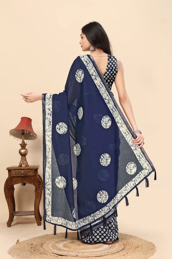 Light_Blue_Cotton_Silk_Printed_Hand_Batik_Pure_Regular_Saree_For_Women