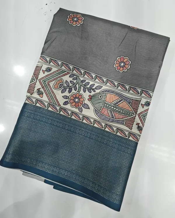 Grey_Cotton_Silk_Printed_Hand_Batik_Pure_Regular_Saree_For_Women