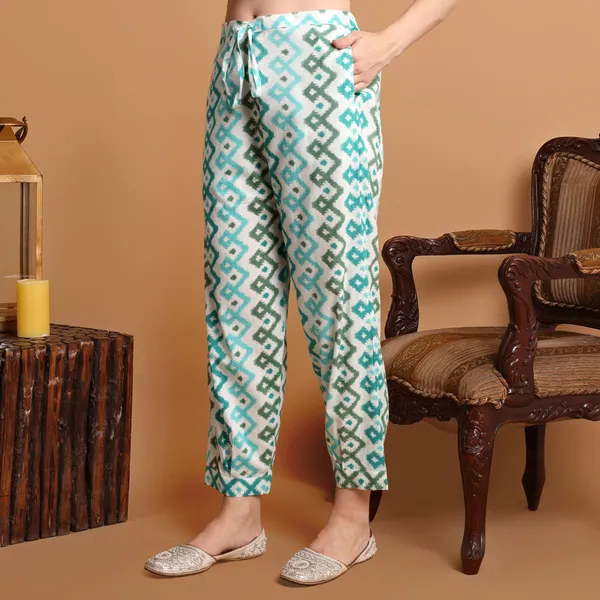 Sea_Green_Pure_Cotton_Kurta_Pant_Dupatta_Set_for_Women_|_Autumn_Hues_Kurta_Set