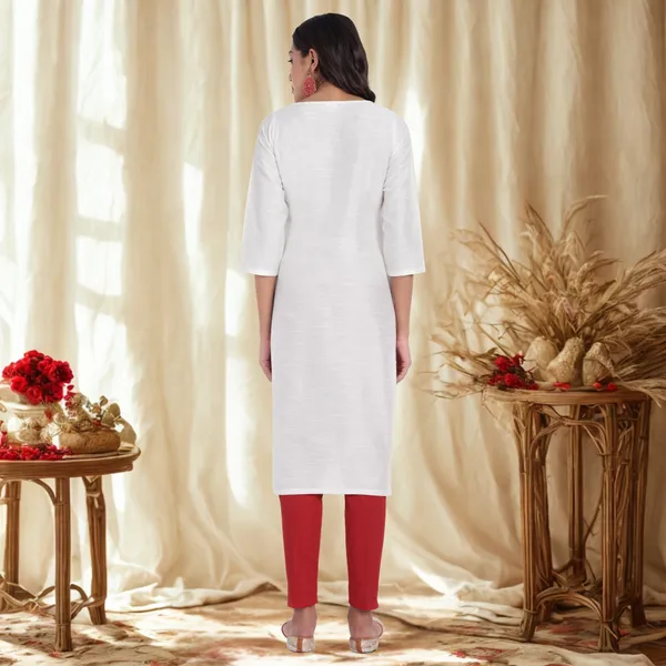White_Pure_Bangalore_Silk_Kurta_for_Women_|_Tropical_Twist_Kurtas