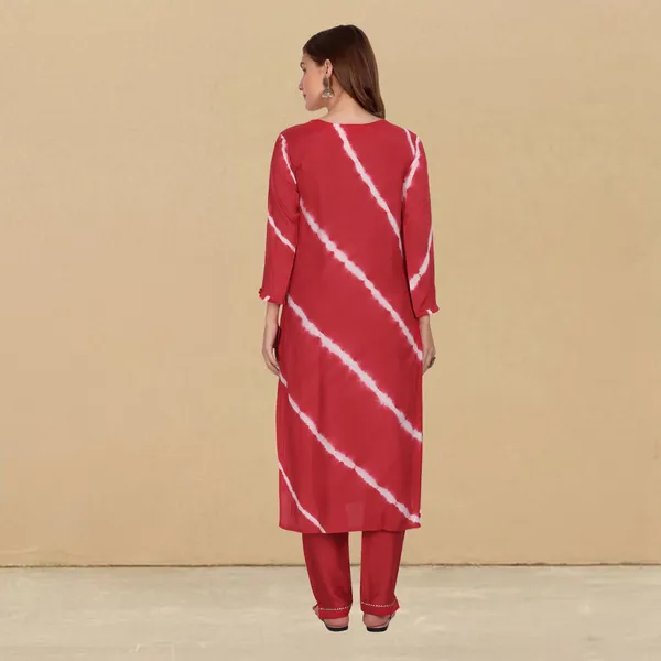 Red_Muslin_Handwork_Kurta_Pant_and_Dupatta_set