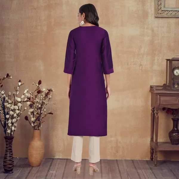 Purple_Pure_Bangalore_Silk_Kurta_for_Women_|_Tropical_Twist_Kurtas