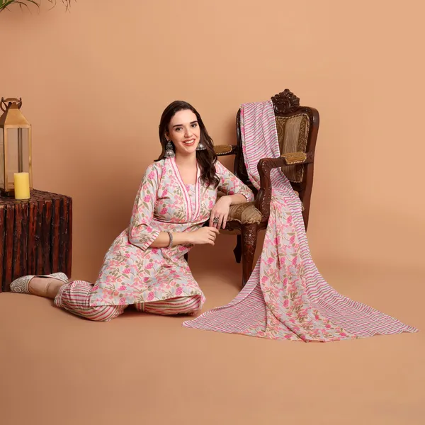 Rose_Pink_Pure_Cotton_Kurta_Pant_Dupatta_Set_for_Women_|_Autumn_Hues_Kurta_Set