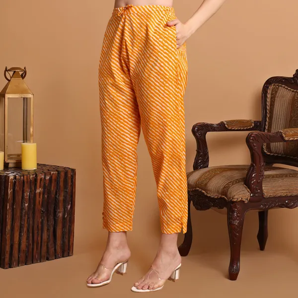 Yellow_Pure_Cotton_Kurta_Pant_Dupatta_Set_for_Women_|_Autumn_Hues_Kurta_Set