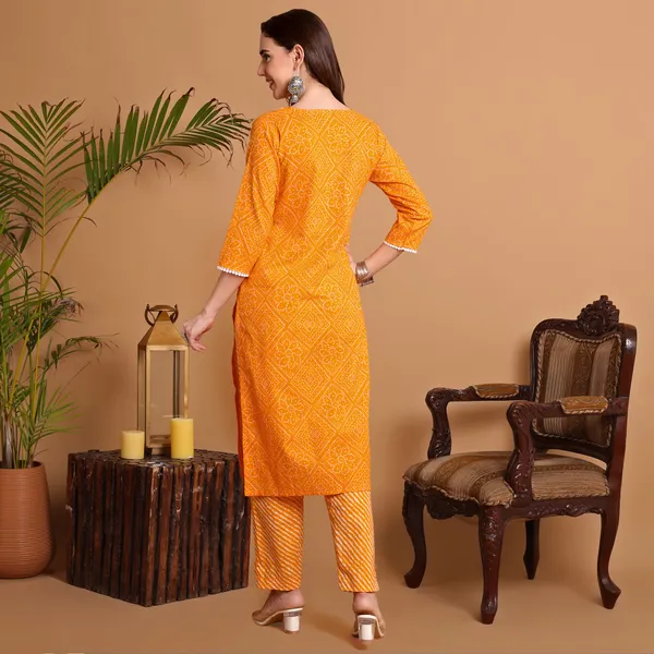 Yellow_Pure_Cotton_Kurta_Pant_Dupatta_Set_for_Women_|_Autumn_Hues_Kurta_Set