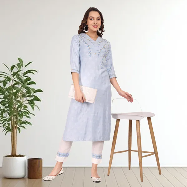 Light_Blue_Cotton_Handwork_Kurta_Pant_Set