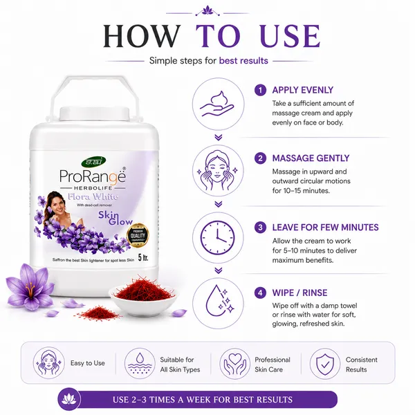 Floral_White_Massage_Cream_5_Lts_–_Pro_Range_Herbalife