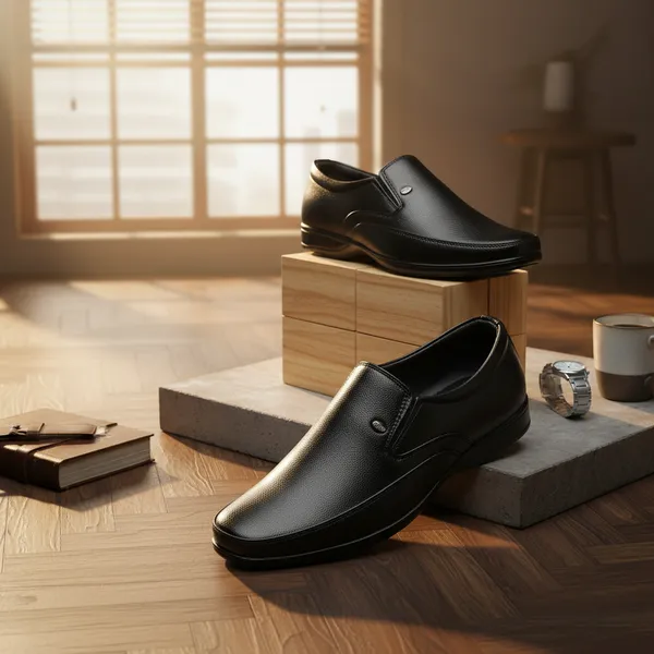 Regal_Black_Slip-On_for_Men