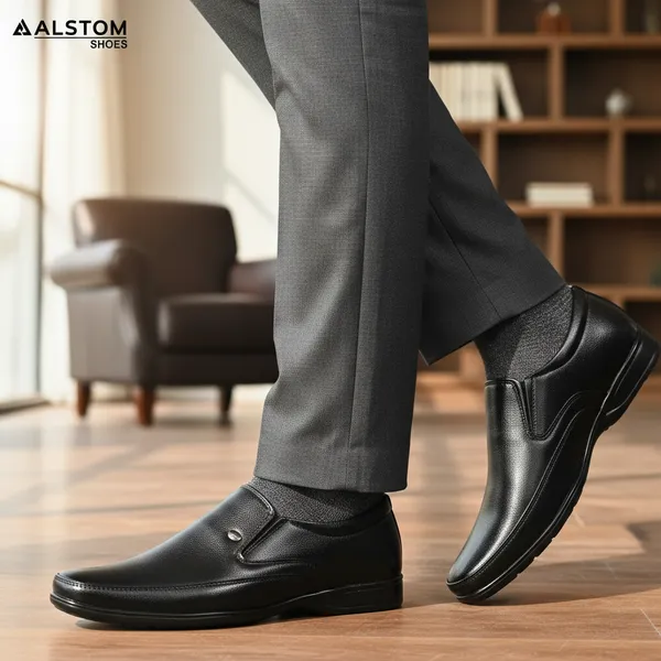 Regal_Black_Slip-On_for_Men