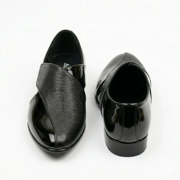 Royal_Black_Cross_Strap_Formal_Shoes