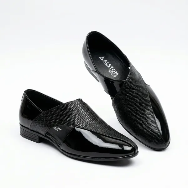 Royal_Black_Cross_Strap_Formal_Shoes