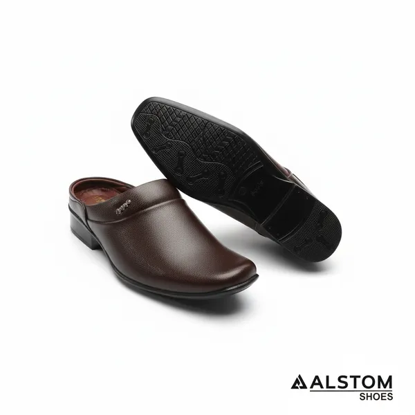 Brown_Comfort_Mules_For_Men