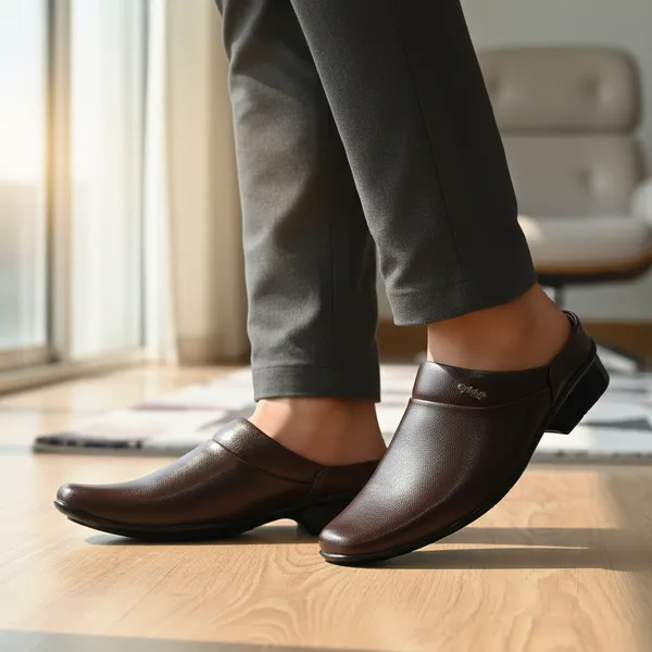 Brown_Comfort_Mules_For_Men