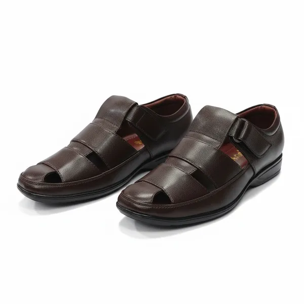 Brown_Secure_Comfort_Sandal_For_Men