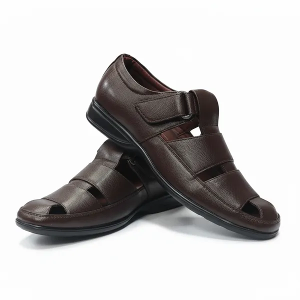 Brown_Secure_Comfort_Sandal_For_Men