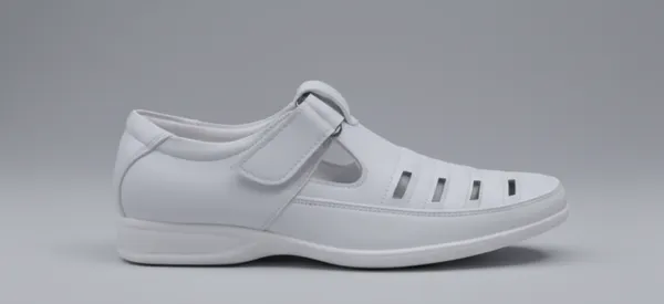 White_Ventilated_Secure_Sandals_For_Men