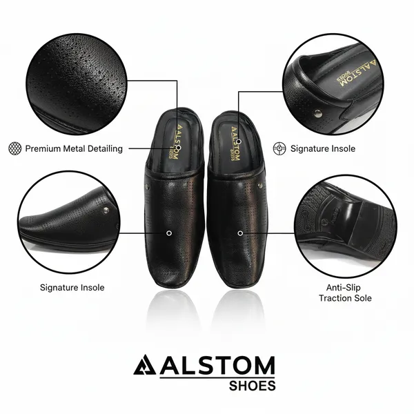 Black_Perforated_Comfort_Mules_For_Men