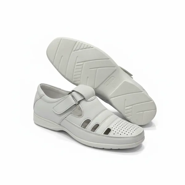 White_Perforated_Comfort_Sandal_For_Men