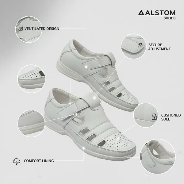 White_Perforated_Comfort_Sandal_For_Men